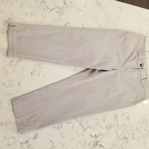 Like New Loft Striped Capris Size 10